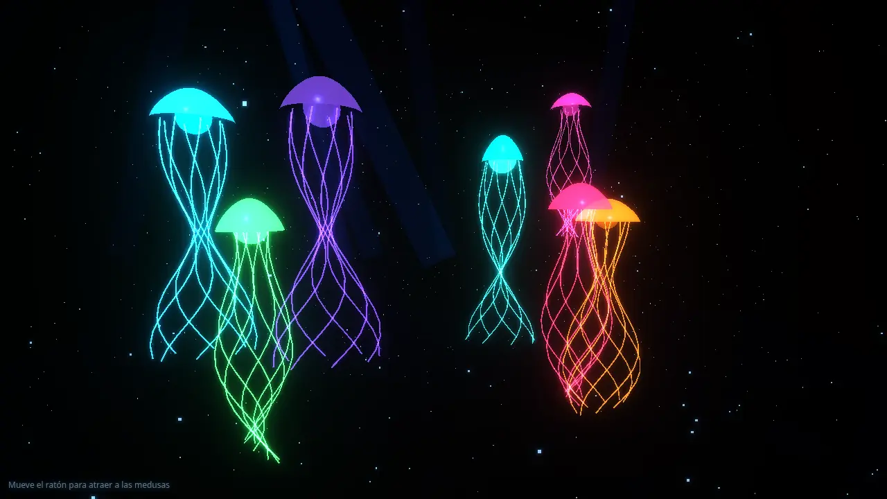 Bioluminescent jellyfish — Beam 1.0 (free)