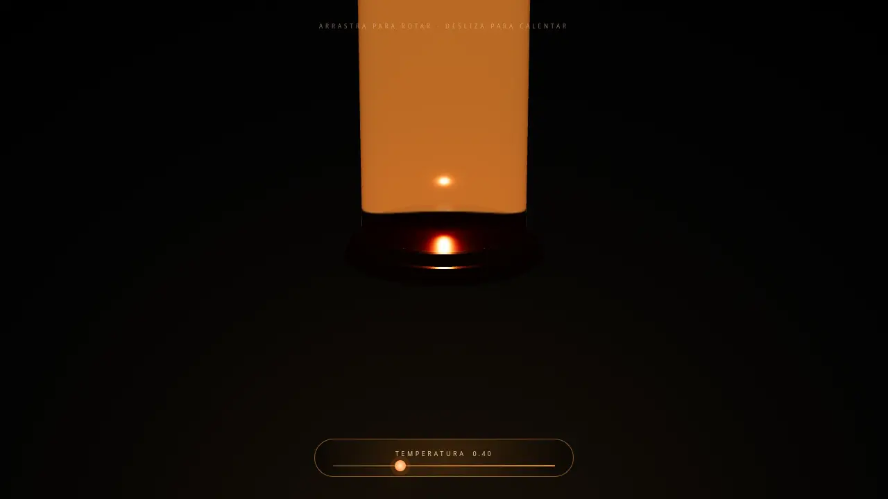 Lava lamp with 3D metaballs — Glyph Cluster (free)