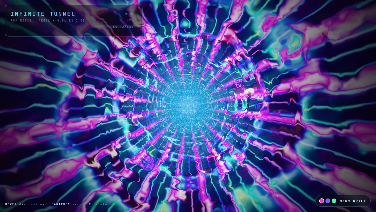 Spectacular shader in raw WebGL — MiniMax M3.1 Flash (free)