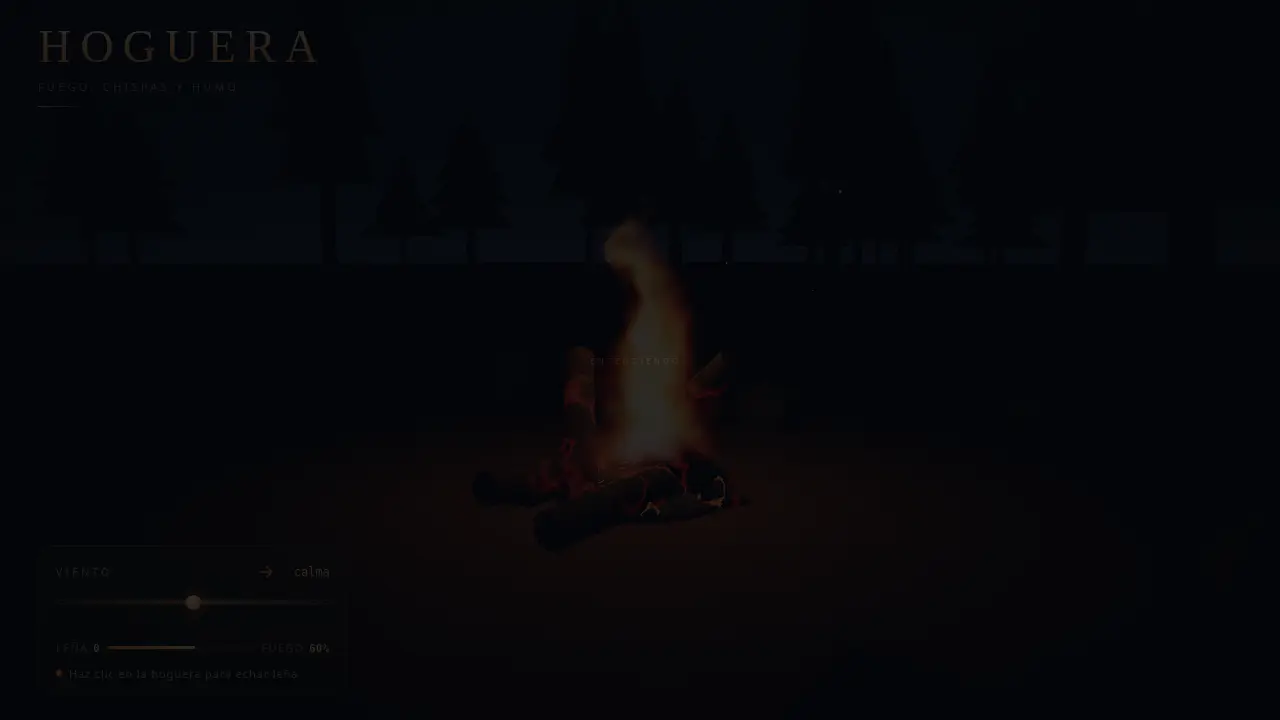 Campfire with fire and smoke — MiniMax M3.1 Flash (free)