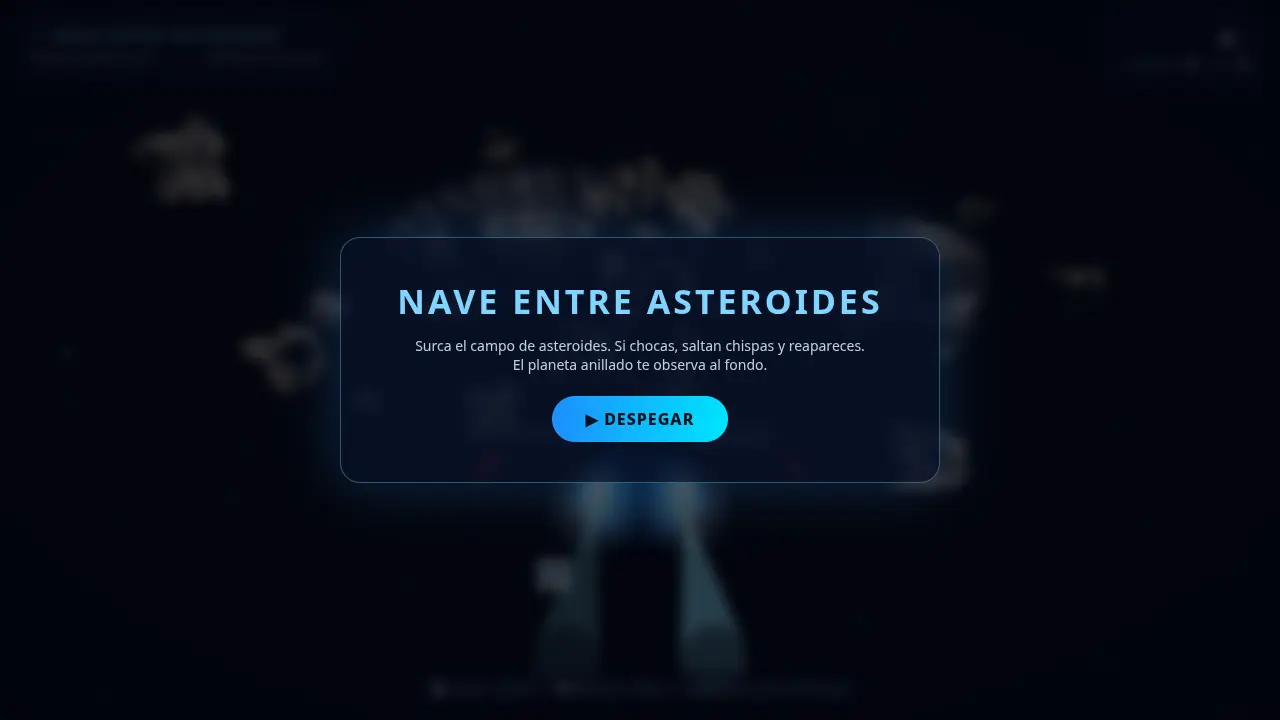 Spaceship among asteroids — Muse Spark 1.3 Contributor