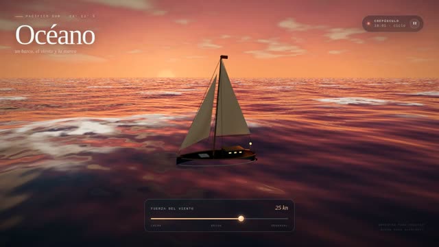 Ocean with a sailboat — DeepSeek V4.1 Flash