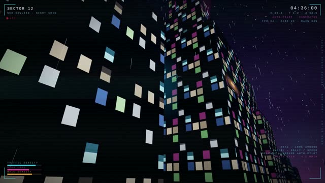 Cyberpunk city at night — MiniMax M3.1 Flash (free)