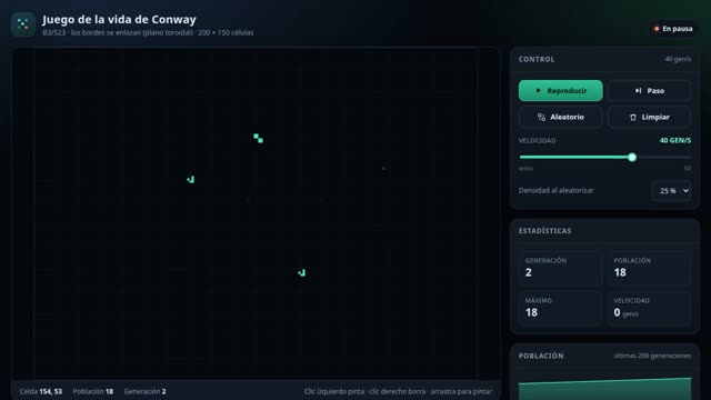 Conway's Game of Life — MiniMax M3.1 Flash (free)